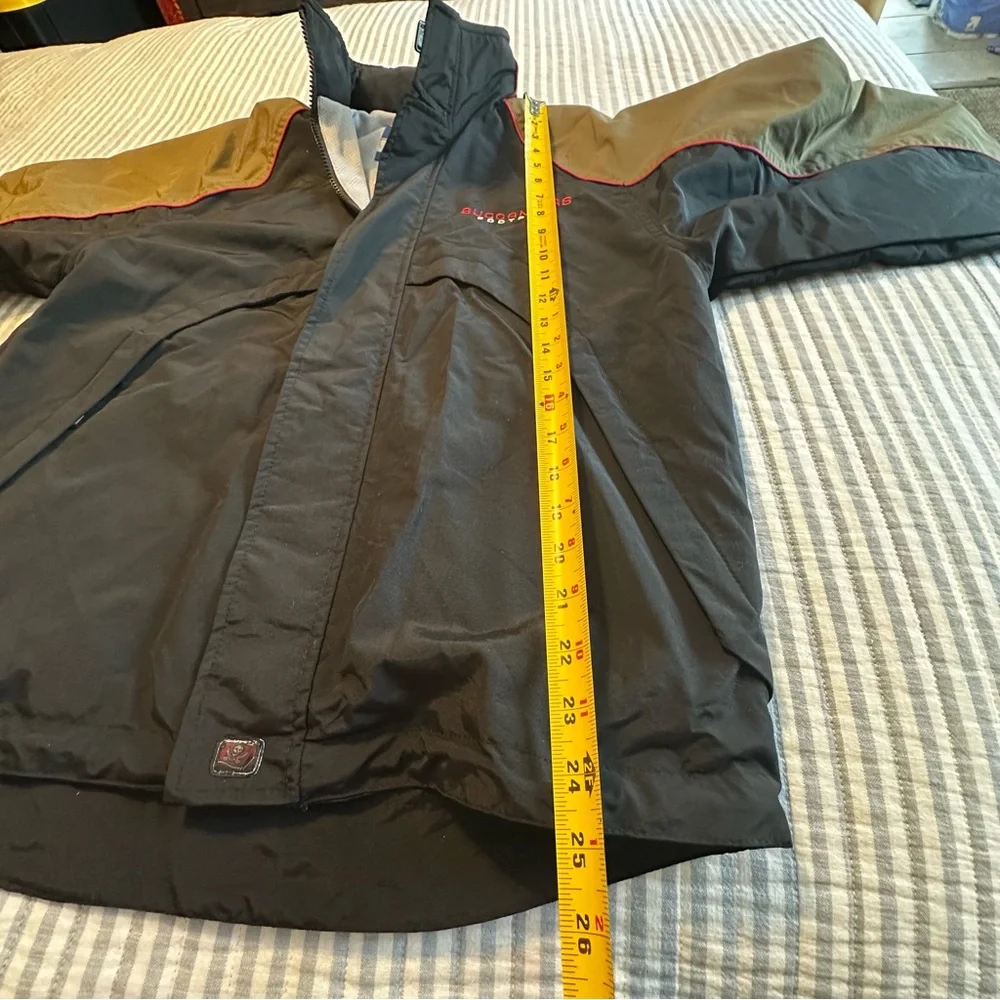 Reebok NFL Tampa Bay Buccaneers Kids Jacket LG 14-16‎ On Field Windbreaker Black